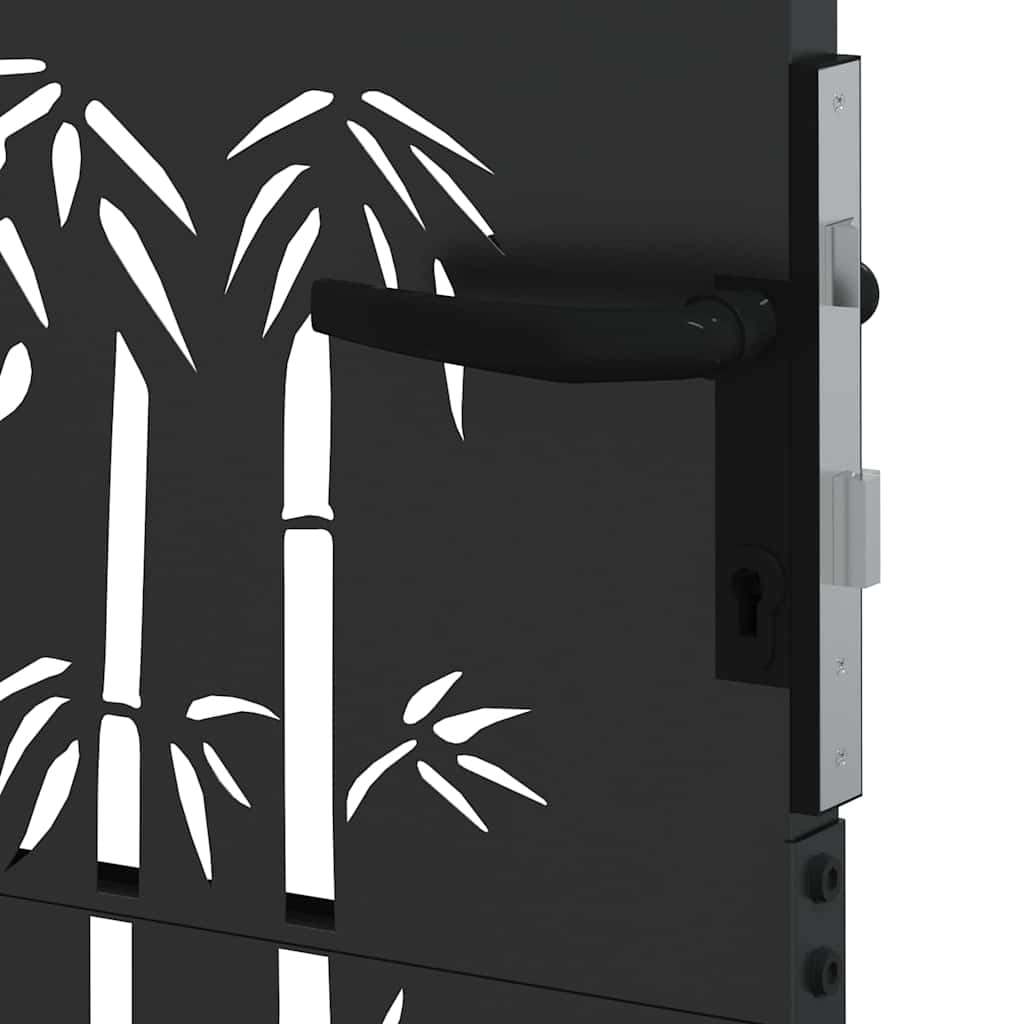 Cancello da giardino 85 x 175 cm Acciaio Verniciato a Polvere | homemem39