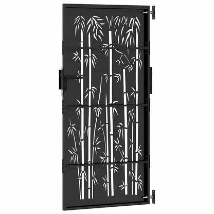 Cancello da giardino 85 x 175 cm Acciaio Verniciato a Polvere | homemem39