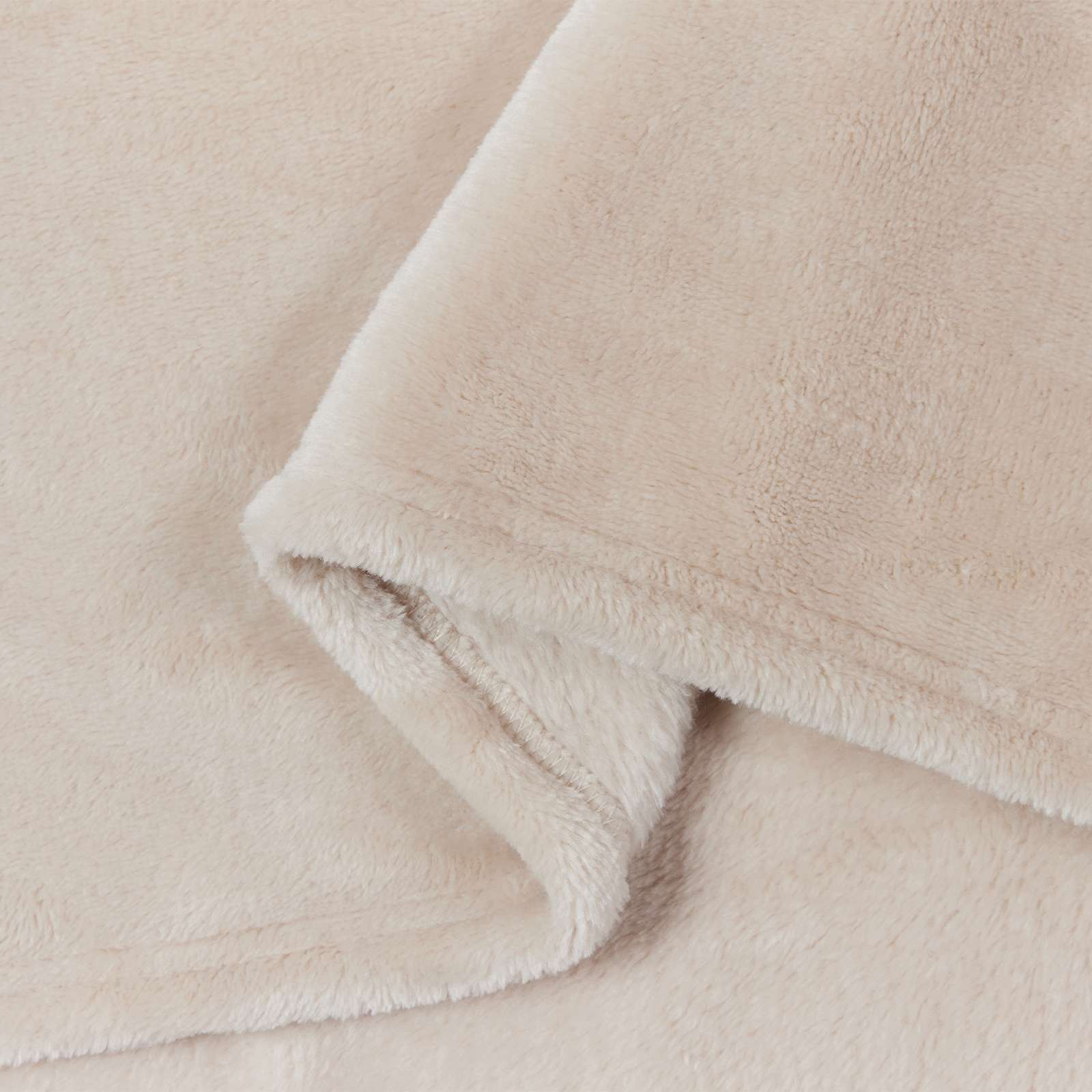 Coperta Beige 130 x 150 cm Panno | homemem39
