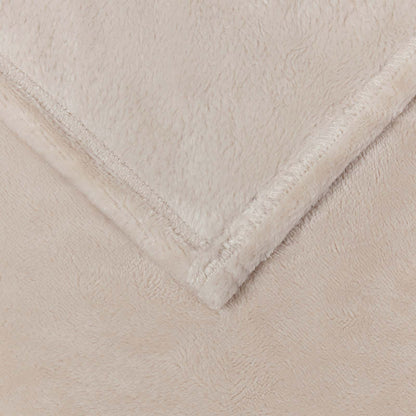 Coperta Beige 220 x 240 cm Panno