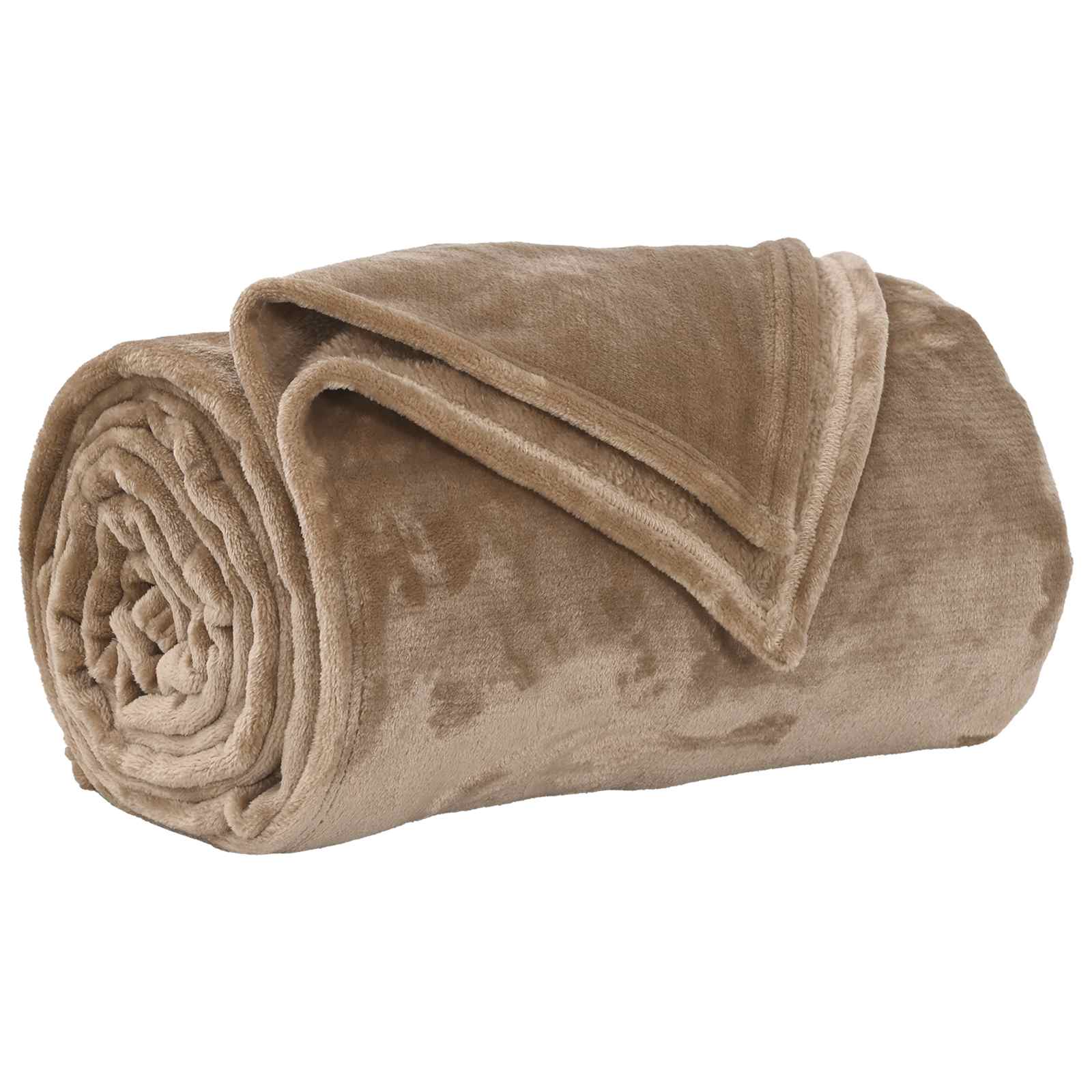 Coperta Cammello 150 x 200 cm Panno | homemem39
