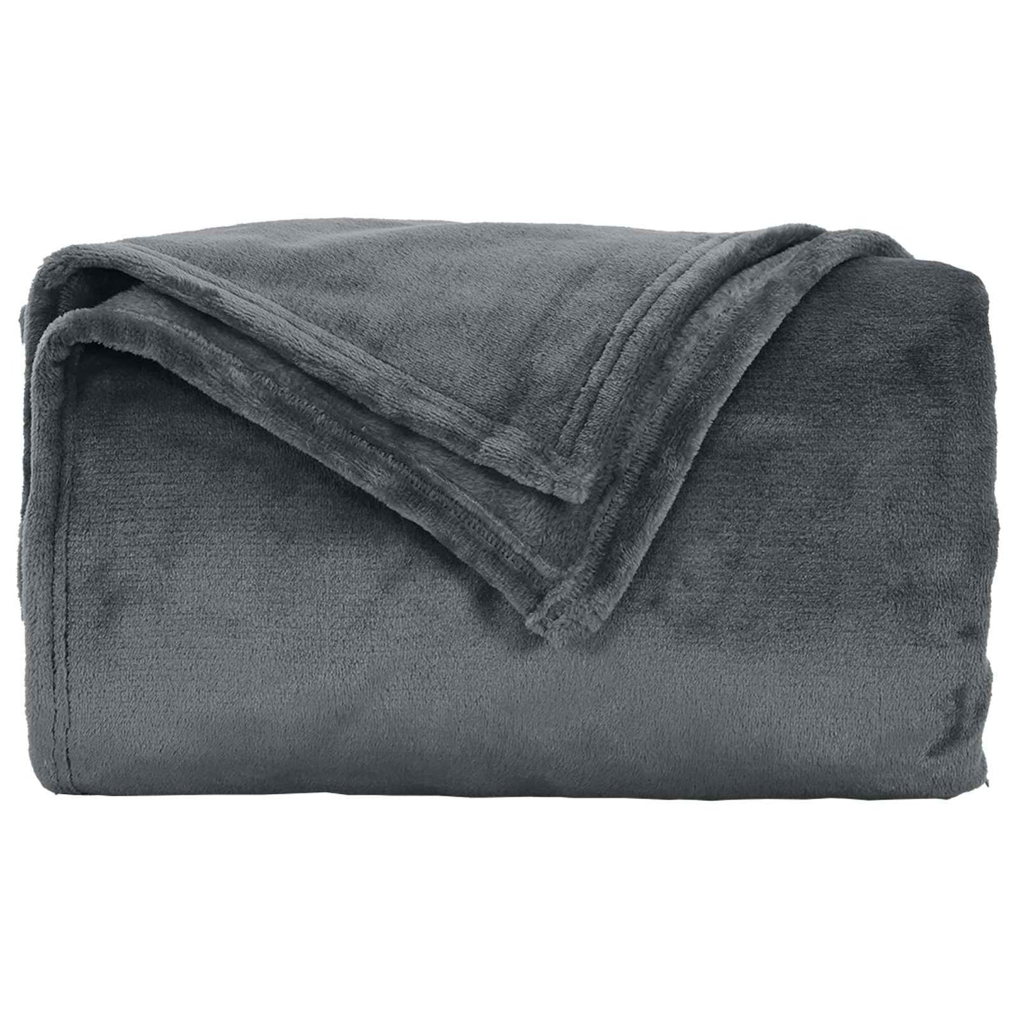 Coperta Grigio scuro 150 x 200 cm Panno