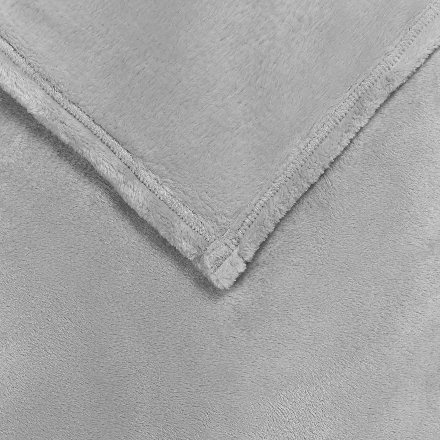 Coperta Grigio 220 x 240 cm Panno