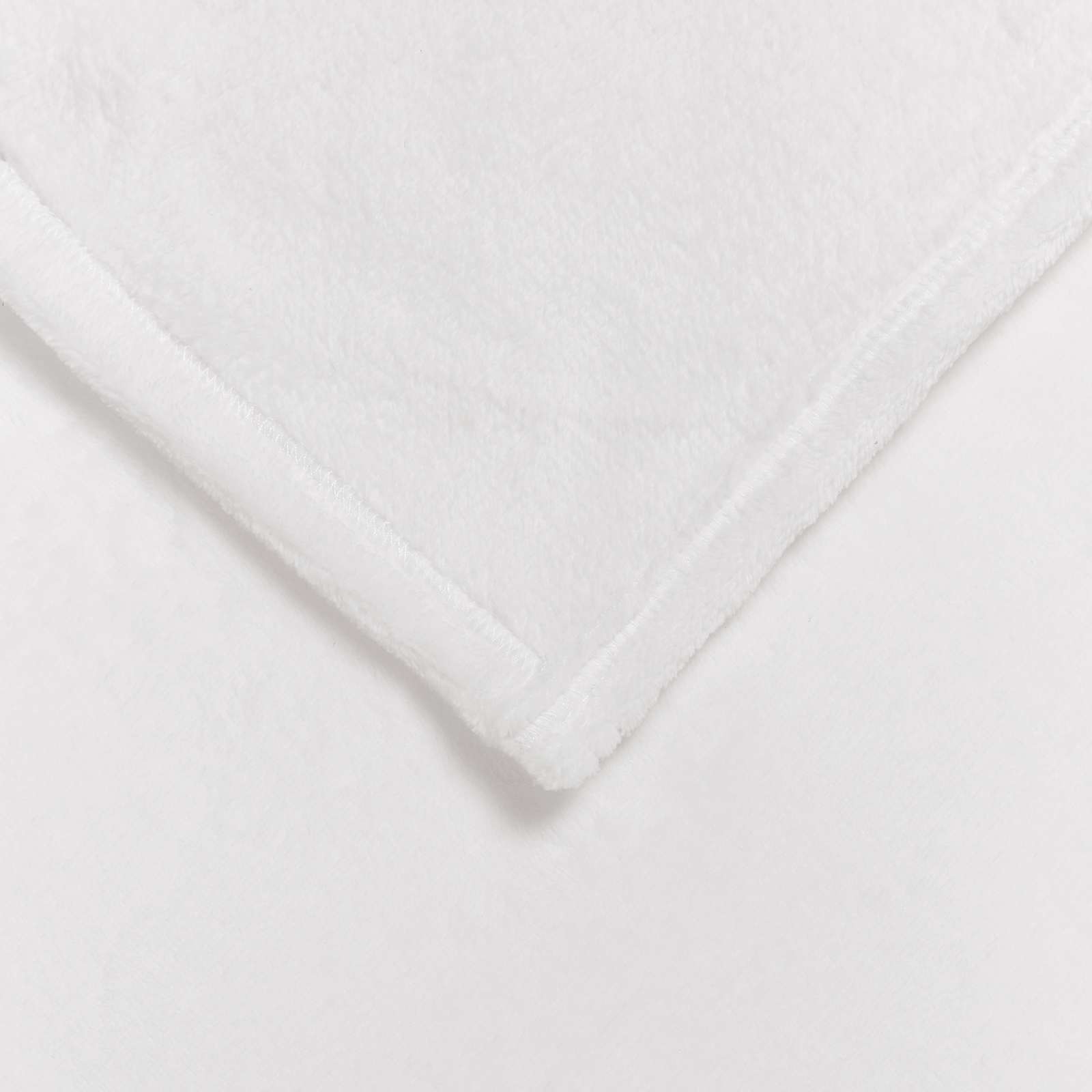 Coperta Bianco 130 x 150 cm Panno | homemem39