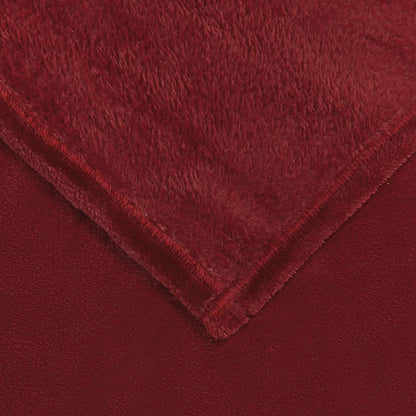 Coperta Rosso Bordeaux 220 x 240 cm Panno