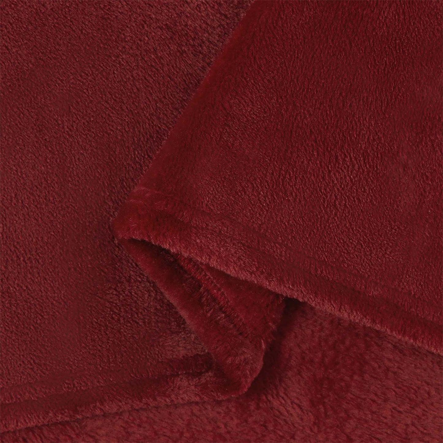 Coperta Rosso Bordeaux 240 x 270 cm Panno