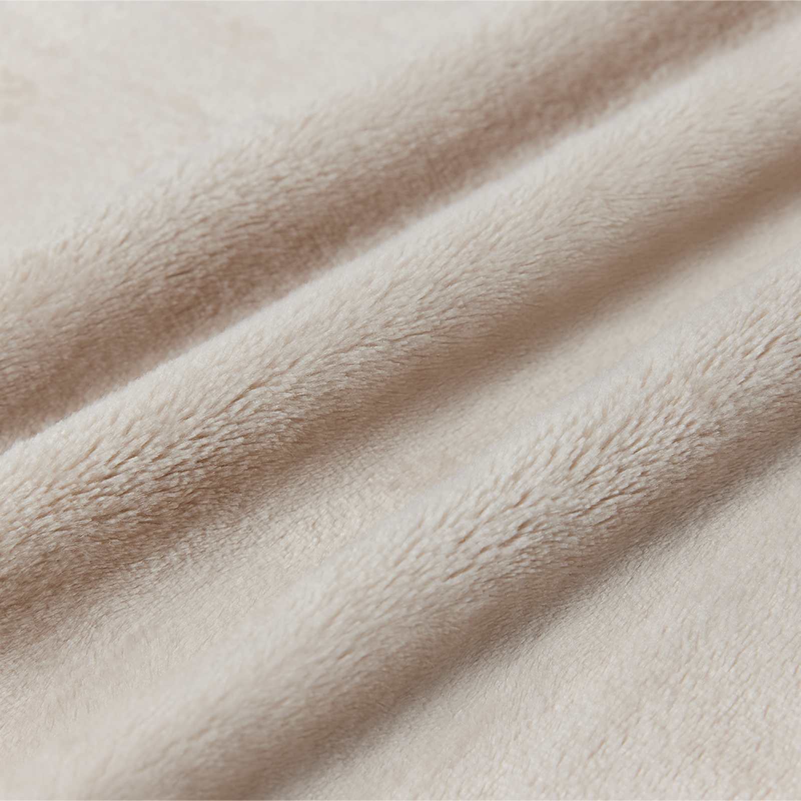 Coperte da Pile 6 pcs Beige 150 x 200 cm Panno | homemem39