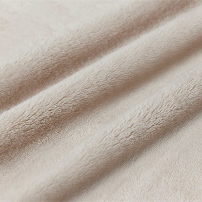 Coperte da Pile 6 pcs Beige 220 x 240 cm Panno