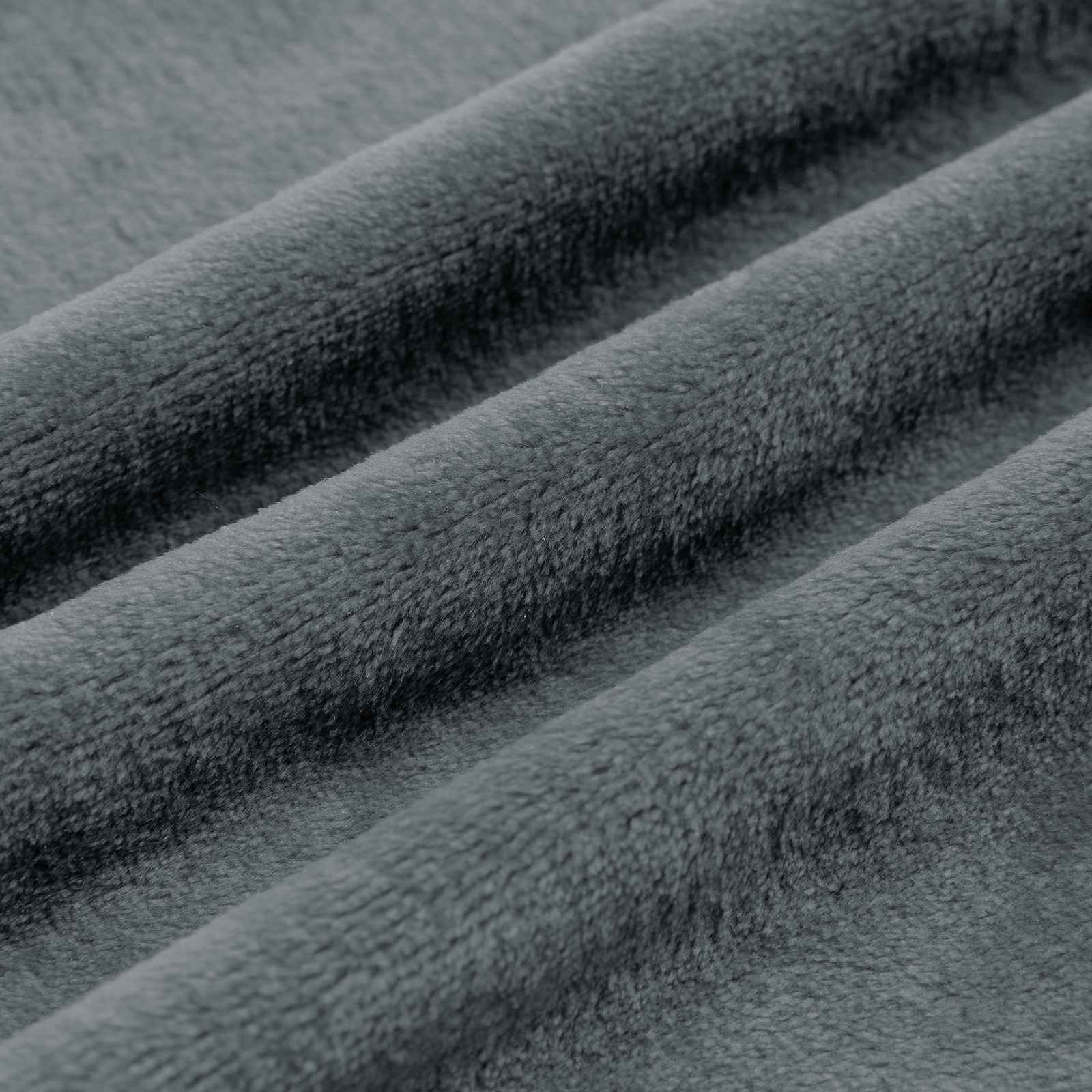Coperte da Pile 6 pcs Grigio scuro 150 x 200 cm Panno | homemem39