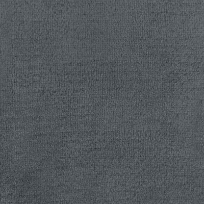 Coperte da Pile 6 pcs Grigio scuro 220 x 240 cm Panno