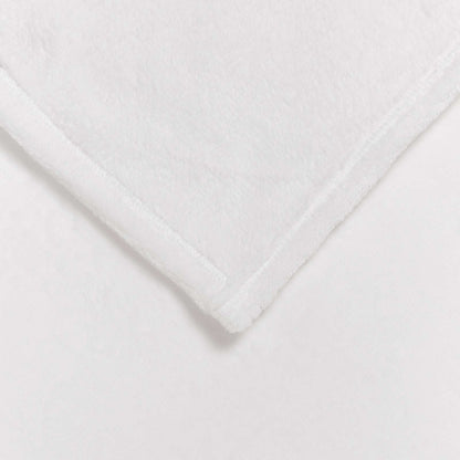 Coperte da Pile 6 pcs Bianco 150 x 200 cm Panno