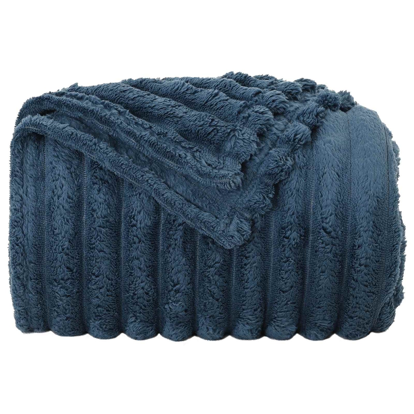Coperta Blu navy 270 x 240 cm Panno
