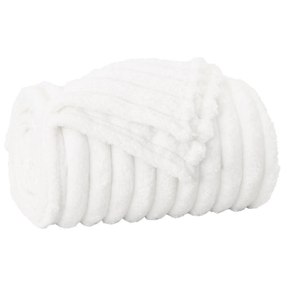 Coperta Bianco 240 x 220 cm Panno | homemem39