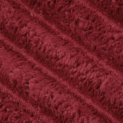 Coperta Rosso Bordeaux 240 x 220 cm Panno | homemem39