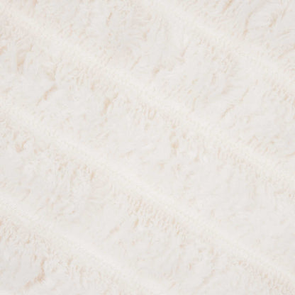 Coperta Crema 240 x 220 cm Panno