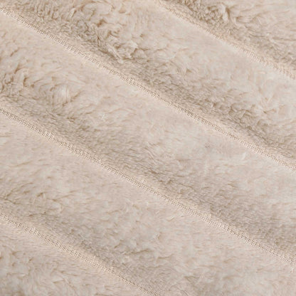Coperte da Pile 6 pcs Beige 200 x 150 cm Panno