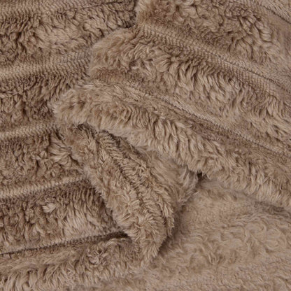 Coperte da Pile 6 pcs Cammello 240 x 220 cm Panno | homemem39