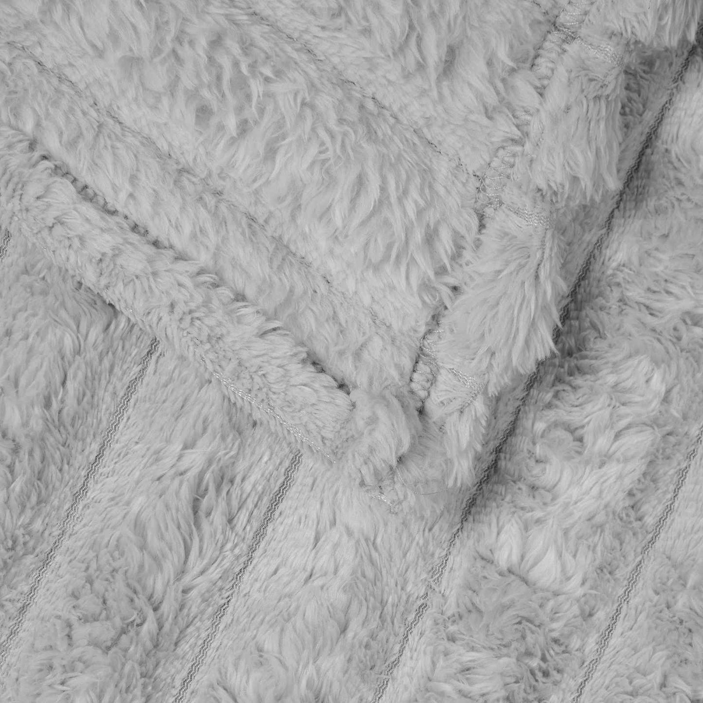 Coperte da Pile 6 pcs Grigio 150 x 130 cm Panno | homemem39