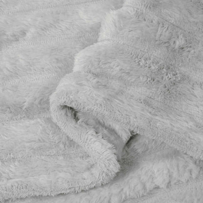 Coperte da Pile 6 pcs Grigio 200 x 150 cm Panno | homemem39