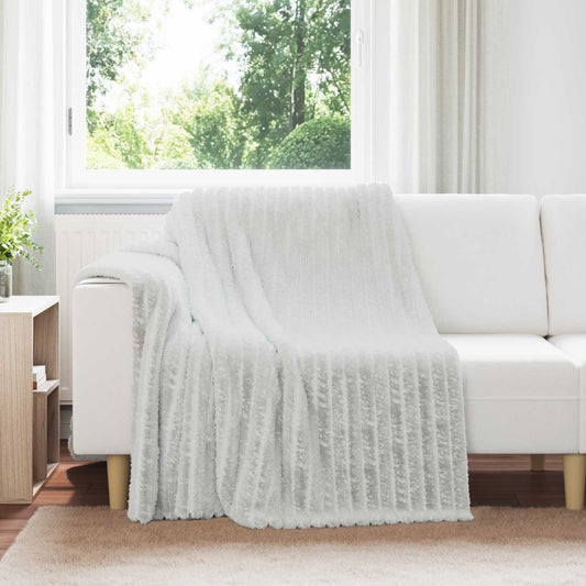Coperte da Pile 6 pcs Grigio 200 x 150 cm Panno | homemem39