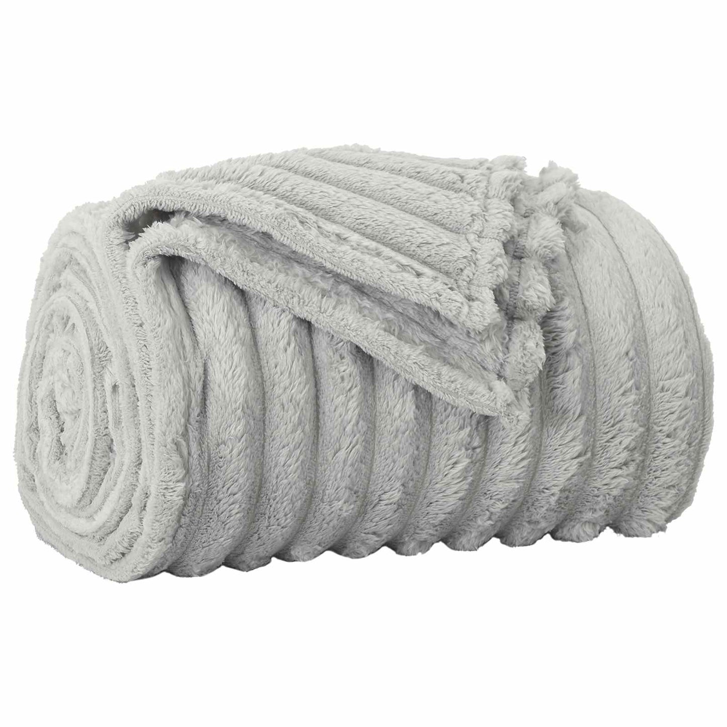Coperte da Pile 6 pcs Grigio 200 x 150 cm Panno | homemem39