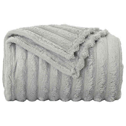 Coperte da Pile 6 pcs Grigio 240 x 220 cm Panno | homemem39