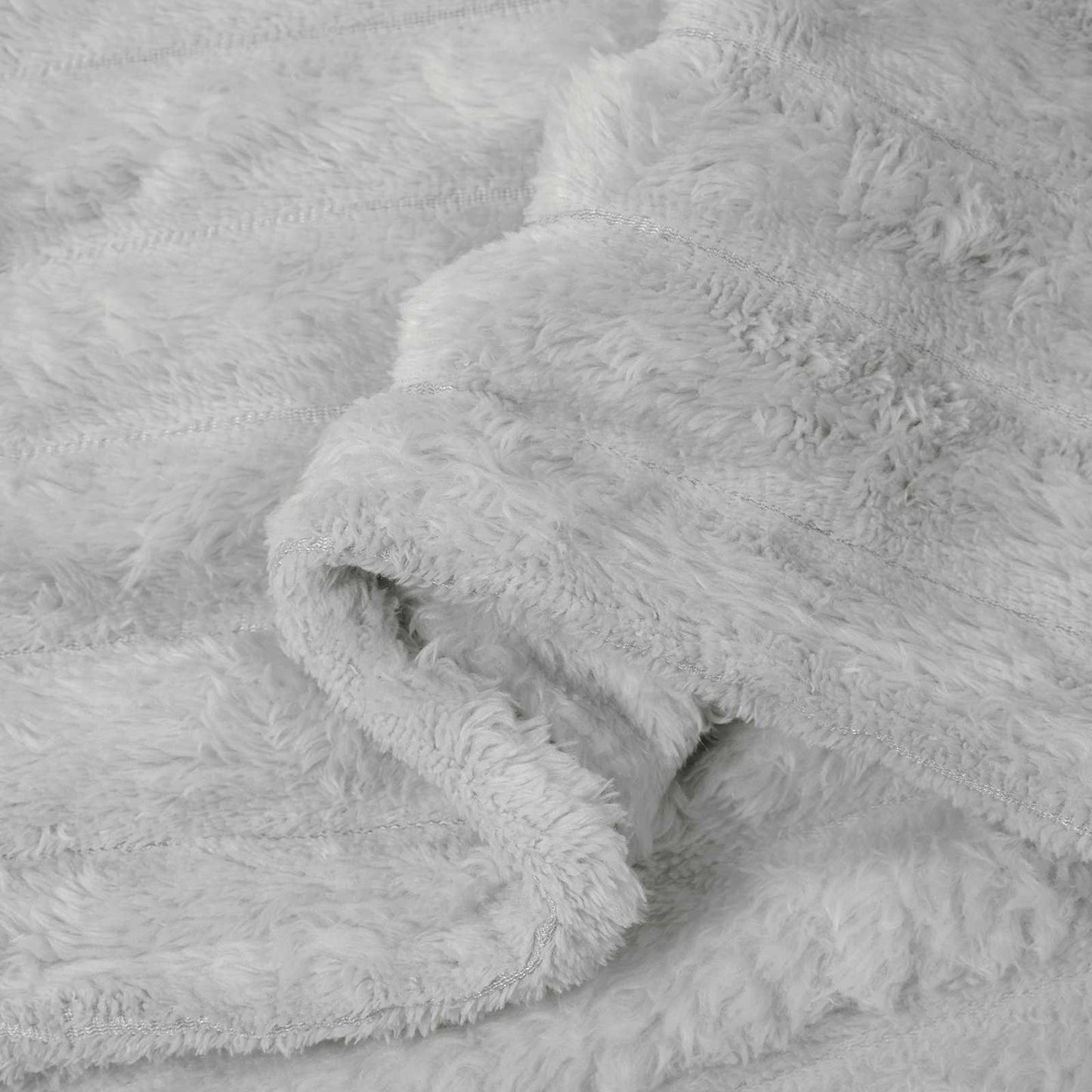 Coperte da Pile 6 pcs Grigio 270 x 240 cm Panno | homemem39