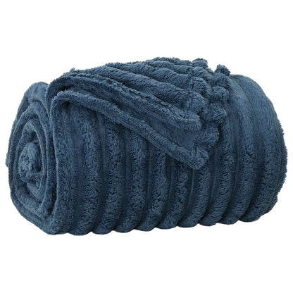 Coperte da Pile 6 pcs Blu navy 150 x 130 cm Panno | homemem39