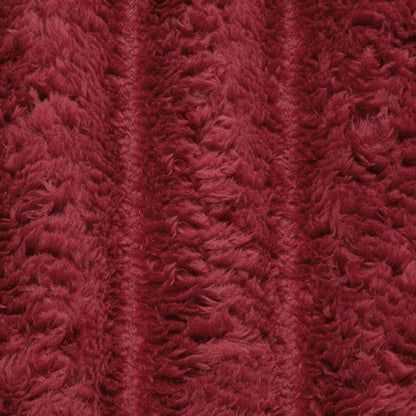 Coperte da Pile 6 pcs Rosso Bordeaux 270 x 240 cm Panno | homemem39