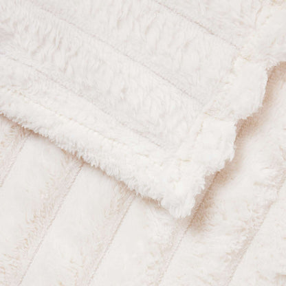 Coperte da Pile 6 pcs Crema 150 x 130 cm Panno | homemem39