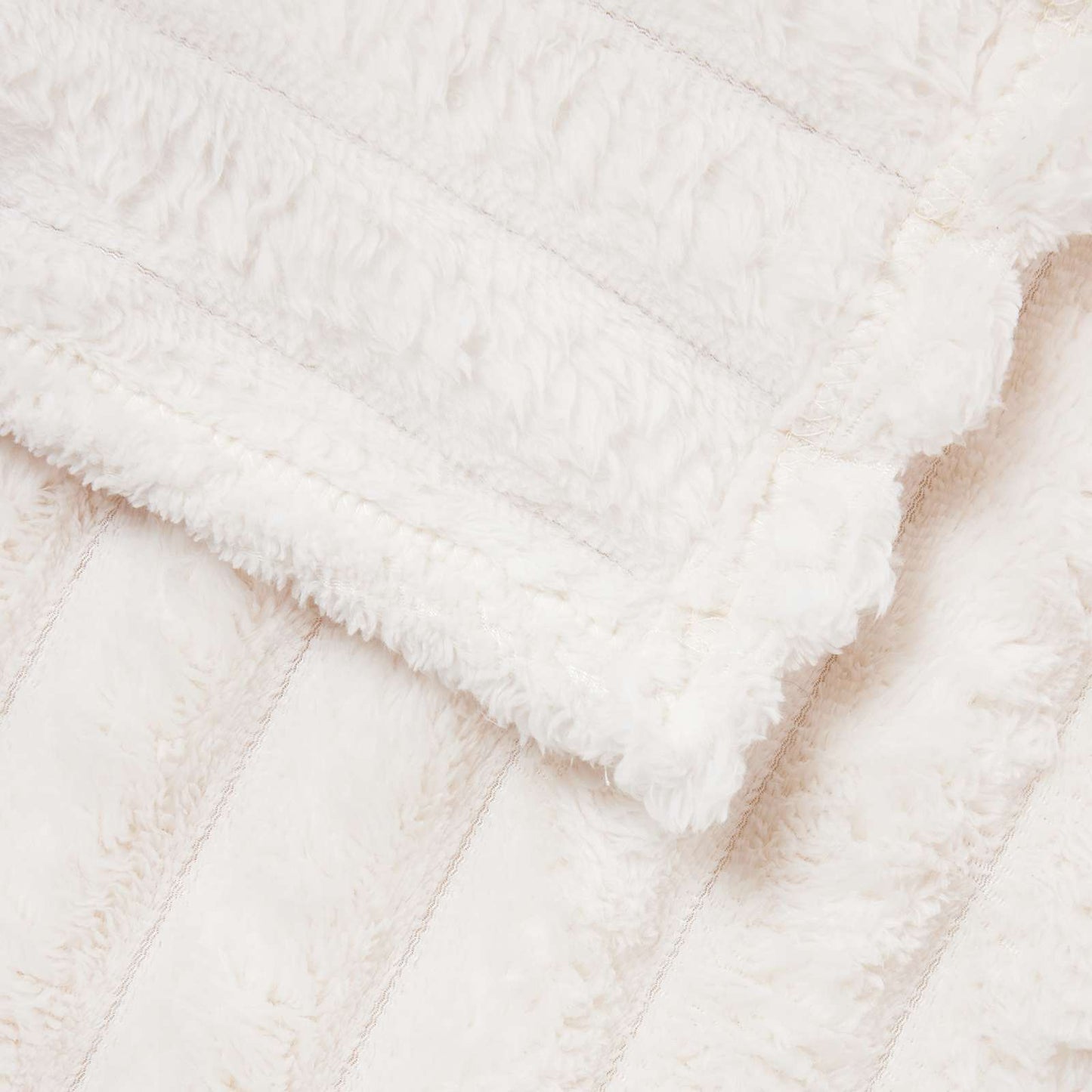 Coperte da Pile 6 pcs Crema 270 x 240 cm Panno | homemem39