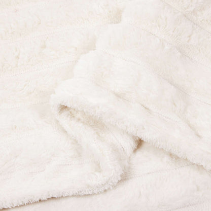 Coperte da Pile 6 pcs Crema 270 x 240 cm Panno | homemem39