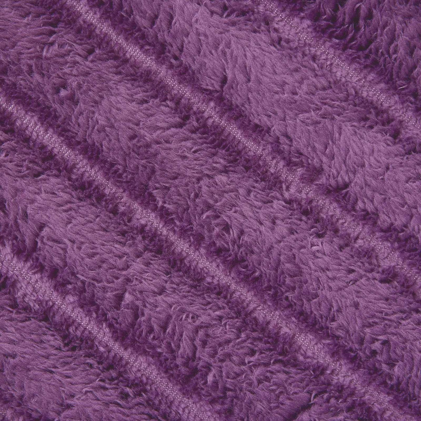 Coperte da Pile 6 pcs Viola 200 x 150 cm Panno | homemem39