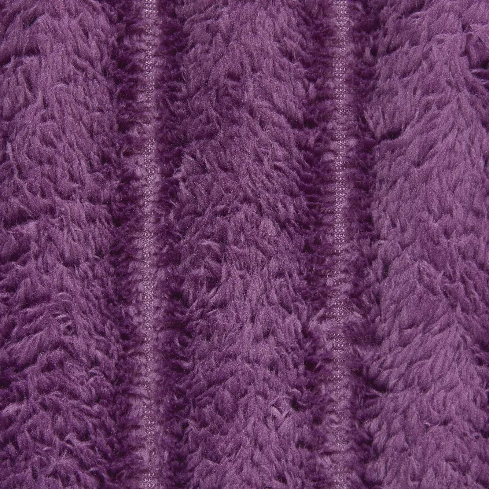 Coperte da Pile 6 pcs Viola 240 x 220 cm Panno | homemem39