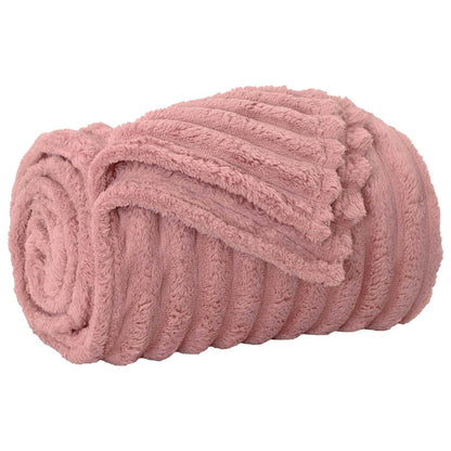 Coperte da Pile 6 pcs Rosa 150 x 130 cm Panno | homemem39