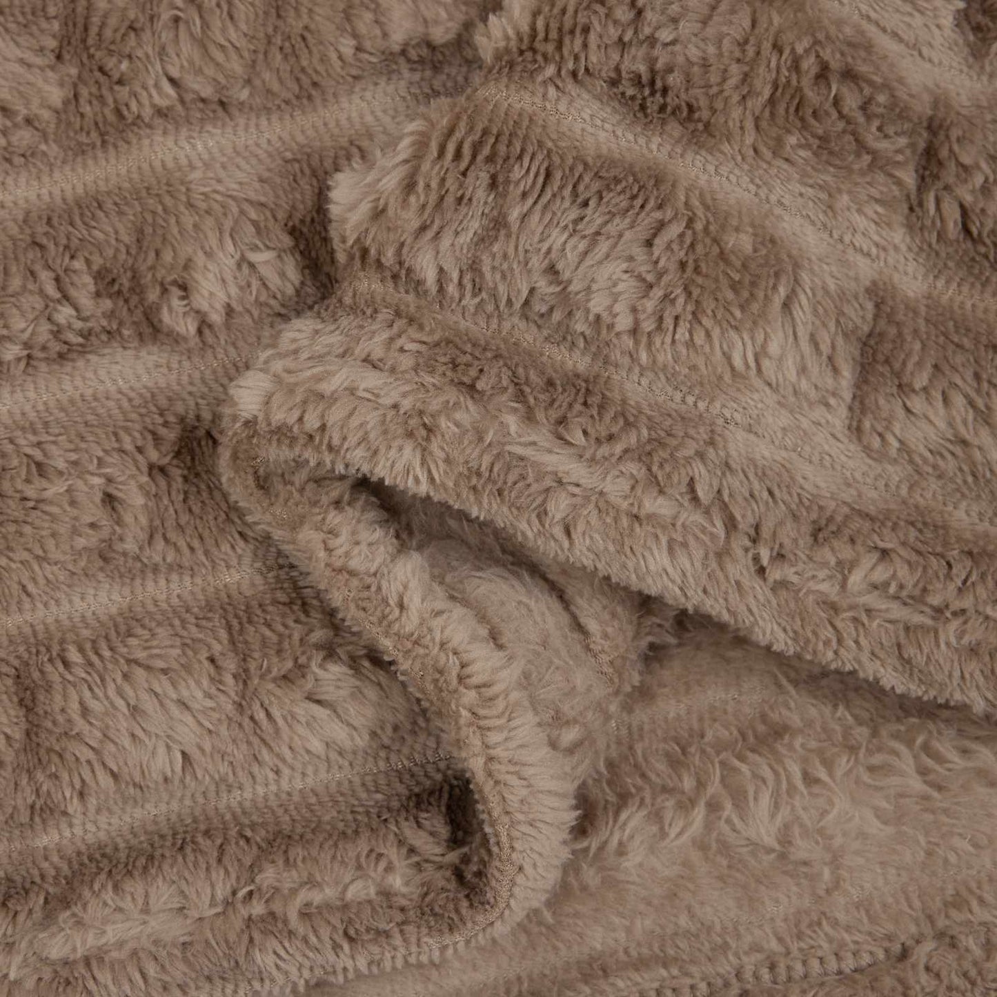 Coperta Cammello 240 x 220 cm Panno