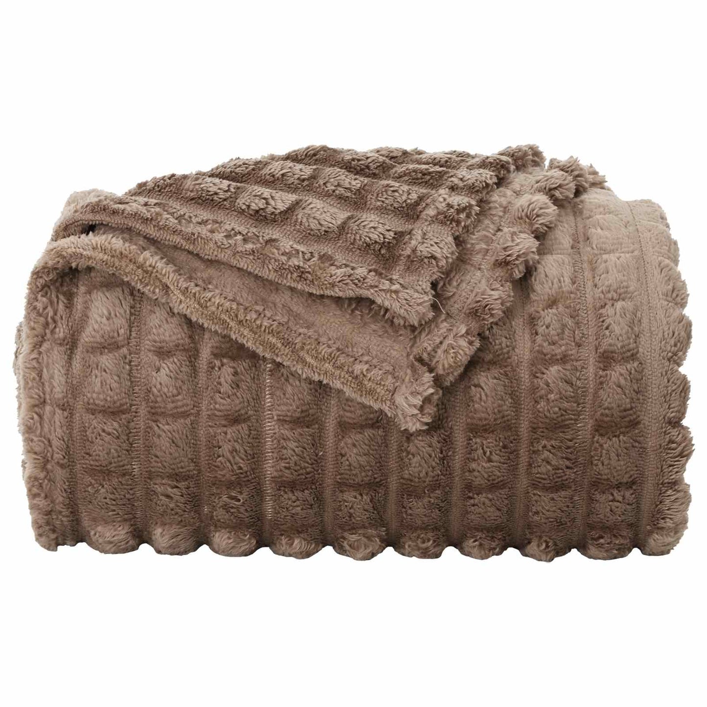 Coperta Cammello 270 x 240 cm Panno
