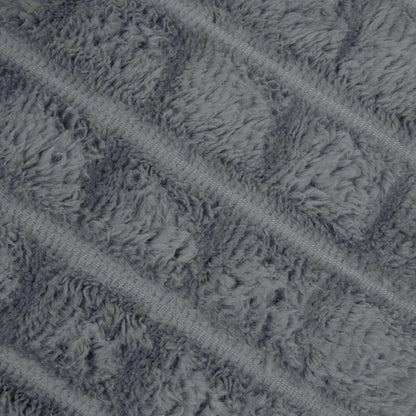 Coperta Grigio scuro 270 x 240 cm Panno | homemem39