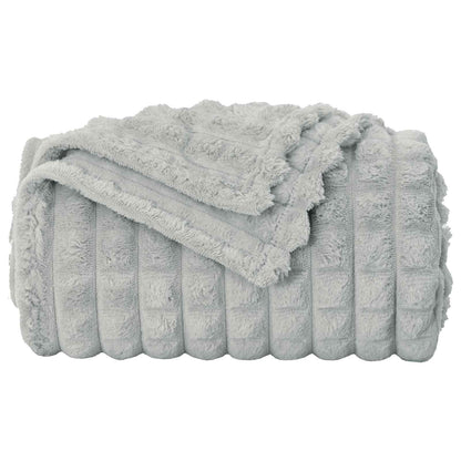 Coperta Grigio 200 x 150 cm Panno | homemem39