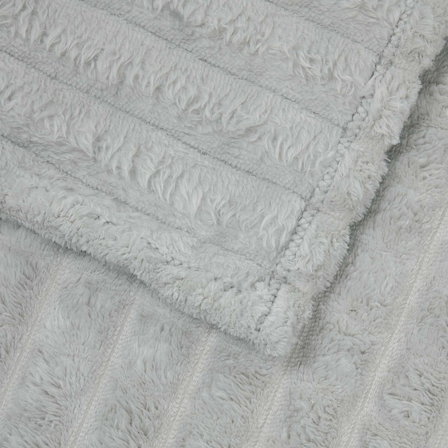 Coperta Grigio 240 x 220 cm Panno | homemem39