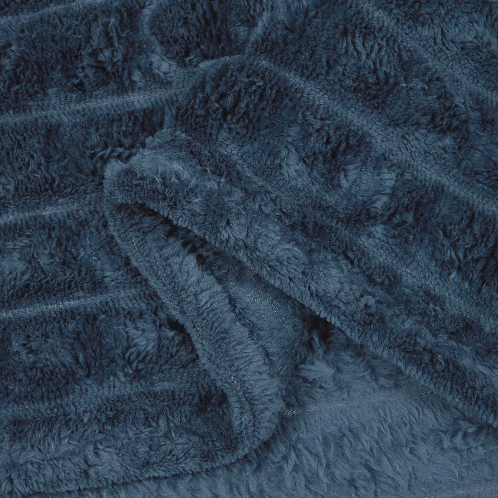 Coperta Blu navy 150 x 130 cm Panno | homemem39