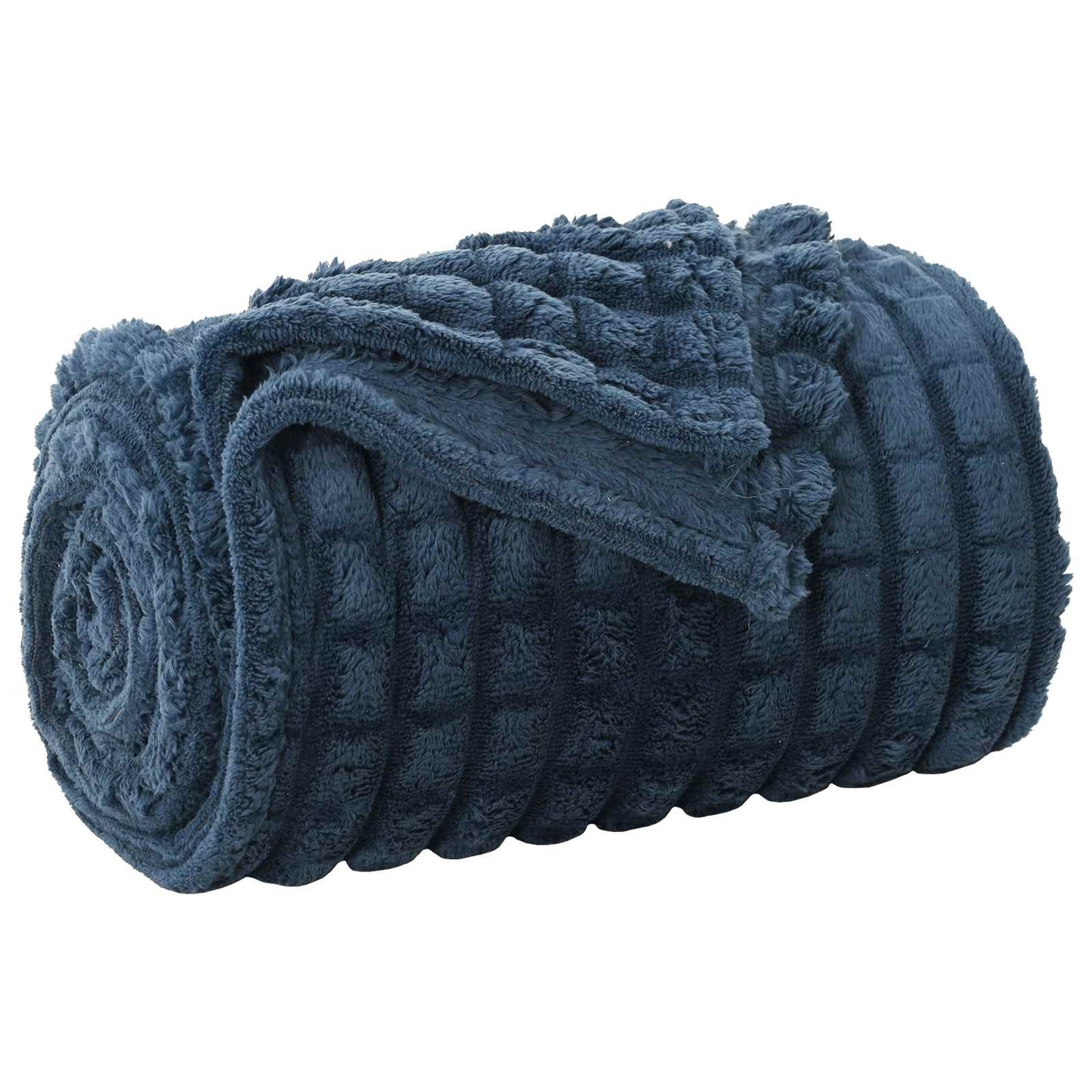 Coperta Blu navy 200 x 150 cm Panno | homemem39