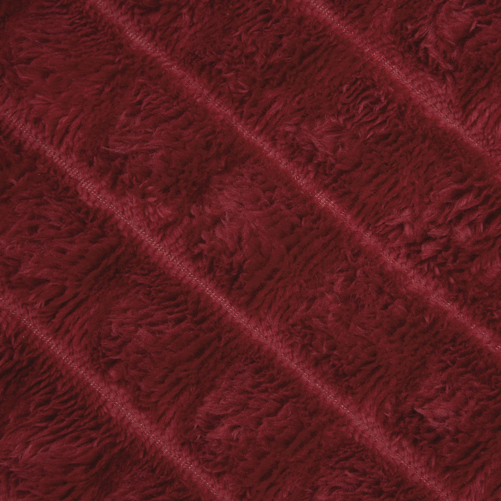 Coperta Rosso Bordeaux 240 x 220 cm Panno | homemem39