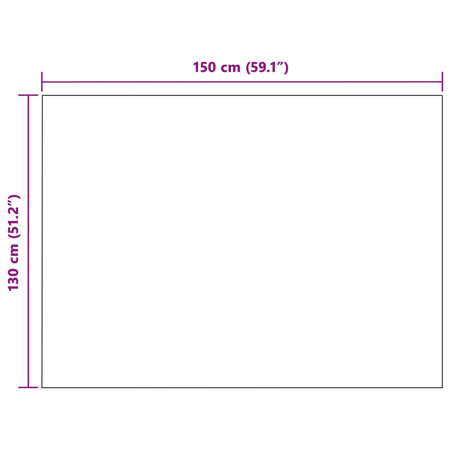 Coperte da Pile 6 pcs Bianco 150 x 130 cm Panno | homemem39