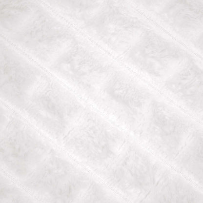 Coperte da Pile 6 pcs Bianco 270 x 240 cm Panno