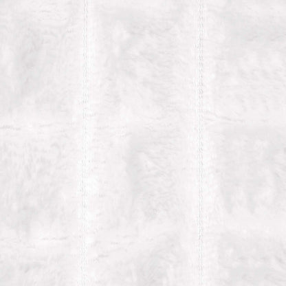 Coperte da Pile 6 pcs Bianco 270 x 240 cm Panno