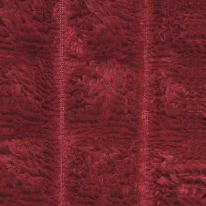 Coperte da Pile 6 pcs Rosso Bordeaux 200 x 150 cm Panno | homemem39