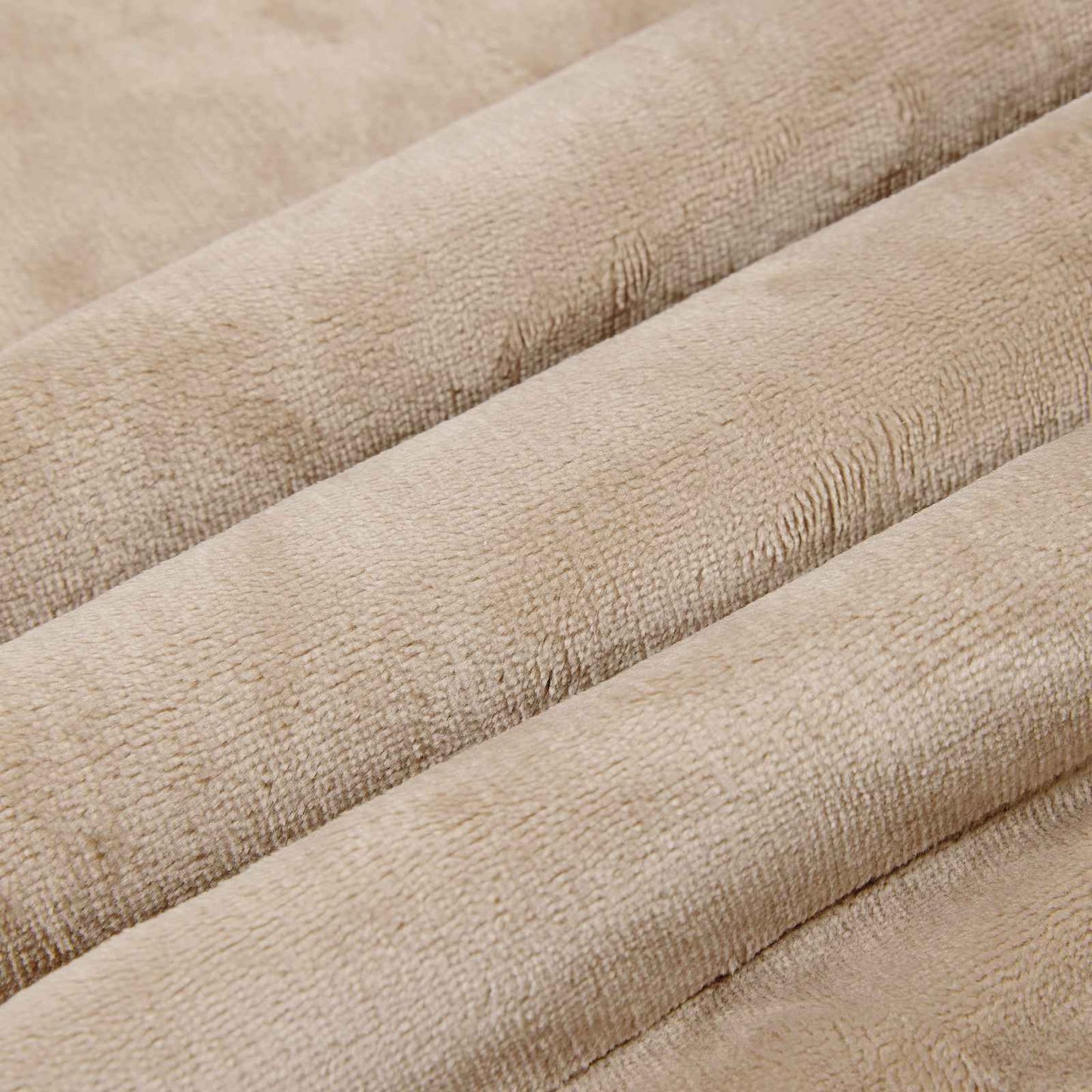 Coperta Beige 130 x 150 cm Panno