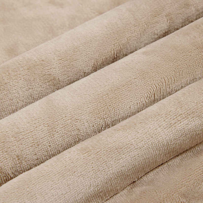 Coperta Beige 240 x 270 cm Panno