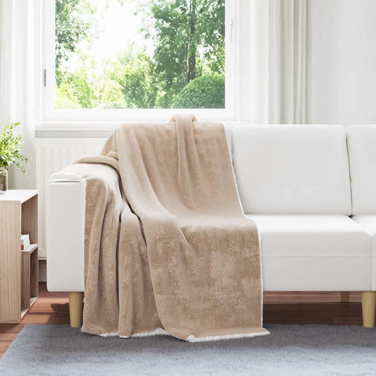 Coperta Cammello 130 x 150 cm 1 kg Panno - homemem39